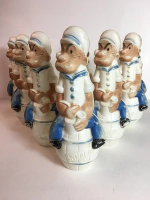 Bayshore 大力水手保龄球针 1950 - 60 年代罕见吹塑模具 — 第 1/4 张图片