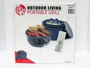 Tragbarer Grill + Kühltasche Tragetasche Camping BBQ Excalibur Elektronik - Bild 1 von 7