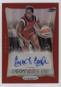Prizm WNBA 2024 Throwback Signatures rojo/99 Cynthia Cooper-Dyke automático patio - Imagen 1 de 3