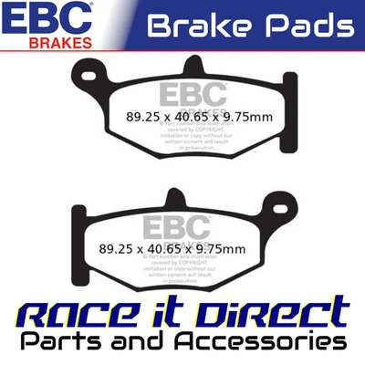 Pastillas de freno traseras semi sinterizadas EBC para SUZUKI GSX 1300 R HAYABUSA 2008-2013 Foto 1 de 4