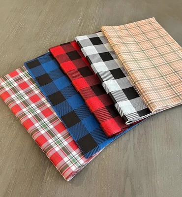 PLAID Tissue Paper Assortment Gift Grade Sheets Choose Size & Package Amount - Image 1 of 4