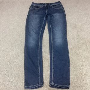 Seven7 Jeans Blue Skinny Pockets Women’s Size 4 - Picture 1 of 13