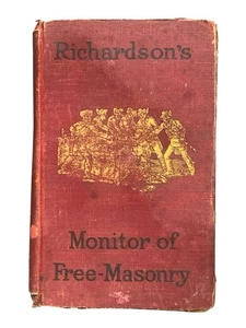 Mason's 1872 Edition MONITOR of FREE-MASONRY Pub. by David McKay-Historical - Picture 1 of 12
