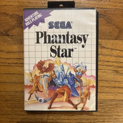 Phantasy Star Sega MASTER SYSTEM gioco, custodia e manuale - Immagine 1 di 4