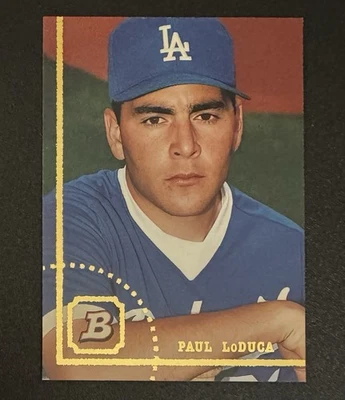 Paul LoDuca 1994 Bowman novato #594 - Los Angeles Dodgers Foto 1 de 2