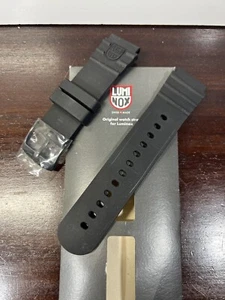 LUMINOX Sea Turtle Series 0320, 0321, 0325 FPX.2201.20B.1.K 22mm PU Watch Strap - Picture 1 of 5
