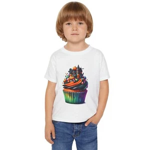 Cupcake Fantasy Toddler T-Shirt | Cute Kids Tee, Birthday Gift, Halloween [...] - Picture 1 of 27