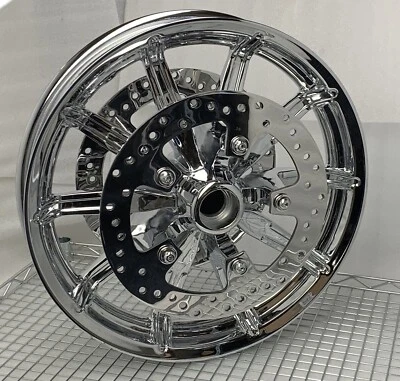 Harley ХРОМ 2009 Road Glide King OEM ОБОД рабочее колесо туринг переднее колесо ЗАМЕНА - Изображение 1 из 4