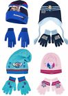 Boys Girls Kids Children Character Hat And Gloves Sets age 3-9 years  52-54cm