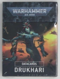 Warhammer 40k Data Cards: Drukhari 9th Edition - Picture 1 of 1