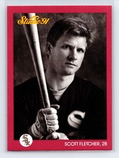1991 Studio Scott Fletcher #33    Chicago White Sox