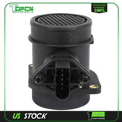 MAF For 2001 02 03 04 2005 Audi A4 Quattro 0986280217 Mass Air Flow Meter - Image 1 of 4