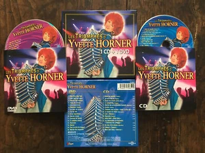 LES TRIOMPHES D'YVETTE HORNER ... ACCORDEON ... COFFRET (CD + DVD) - Picture 1 of 4