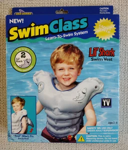 LIL SHARK Child Kids Swim Vest NEW IN BOX NIB - Bild 1 von 2