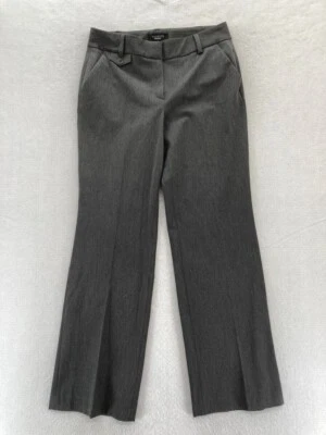 Talbots Signature Dress Pants Women's 8 Gray Stretch Fabric Bootcut Mid Rise NWT - Image 1 of 4