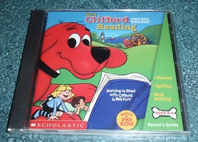Video Game PC Clifford Learn To Read Game Ages 4-6 Scholastic NEW SEALED GIFT! - Image 1 of 4