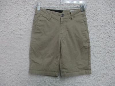 Volcom Shorts 26 Mens Beige Chino Pockets Casual Logo Outdoors Skateboard Logo - Image 1 of 4
