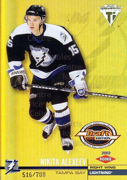 2001-02 Titanium Draft Day Edition #167 Nikita Alexeev - Image 1 of 1