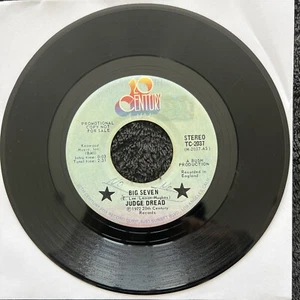 Judge Dread – Big Seven / Dread 7'' Vinyl PROMO US IMPORT 1972 TESTED VG VIDEO - Bild 1 von 4