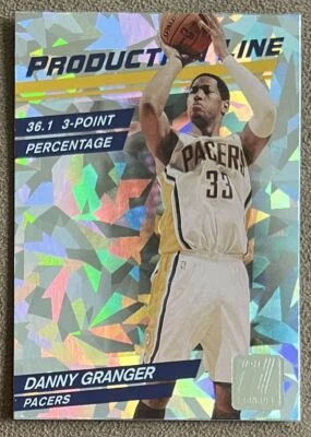2010-11 Donruss Production Line Cracked Ice Danny Granger Indiana Pacers #99 - Image 1 of 2