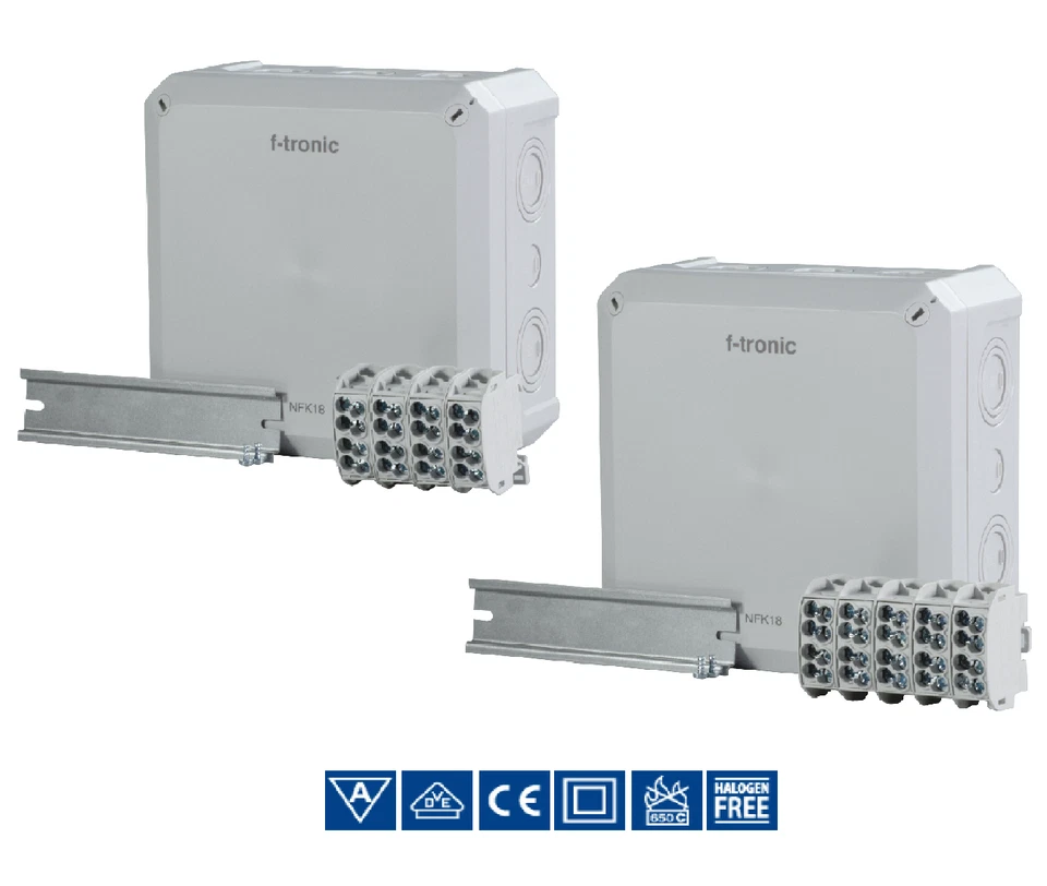 Feuchtraum Abzweigkasten IP66 Aufputz Verteilerdose Hauptleitungsabzweigklemme" - Bild 1 von 1