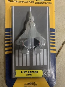 F-22 Raptor Model Jet Plane Die-cast US Air Force - Picture 1 of 1