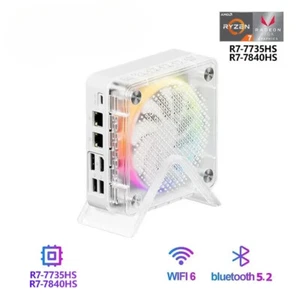 MINIPC AMD R7-7735HS 7840HS 6600H 7940HS Mini Pc Gamer Colorful 16GB 512GB - Picture 1 of 22