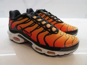 2018 Nike Air Max Plus TN OG SZ 9 Sunset Pimento Orange Black Tiger BQ4629-001 - Picture 1 of 9