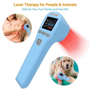 Dispositivo de terapia con láser frío LLLT de 880 mW luz infrarroja roja para aliviar el dolor articular - Imagen 1 de 16