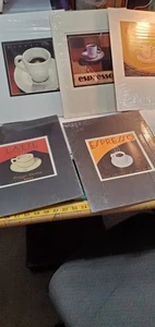 FABIANO Art Prints COFFEE: MOCHA ESPRESSO LATTE + 2 Others 14X11 Set of 5 - Bild 1 von 14