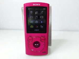 Sony NW-S764 Walkman MP3 Digital Player 8GB Vivid Pink Japanese Used Japan - Picture 1 of 4