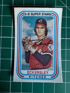 1976 Kellogg's 3-D Super Stars - #19 Dennis Eckersley (RC) - Bild 1 von 2