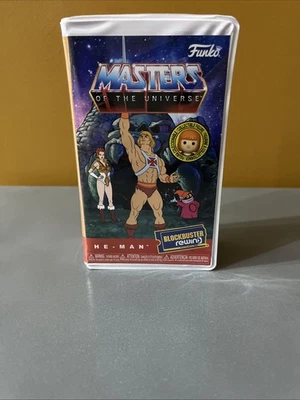 Figura Funko HE-MAN Blockbuster Rewind Masters of the Universe sin sellar común Foto 1 de 3