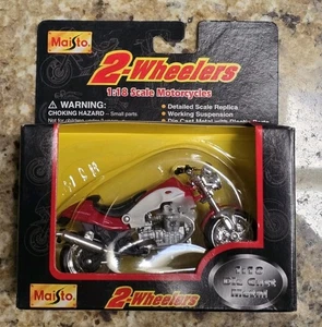 Maisto 2-Wheelers 31300, Red Indian Chief Motorcycle, 1/18 Scale NEW  - Picture 1 of 4