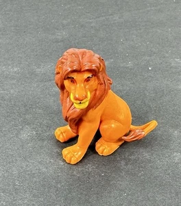 Vintage Disney Lion King Adult Simba King Mufasa Toy Figure Pencil Topper TOY - Picture 1 of 6