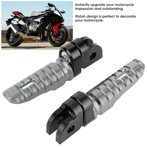 ⁺Titanium Motorcycle Front Footrests Front Pairs For MT‑03 MT‑25 MT‑07 MT‑09 R3 - Picture 1 of 15