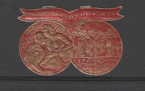 Poster Stamps, Cinderellas, Vignettes. ITALIE 1906 - Esposizione MILANO - Photo 1/2