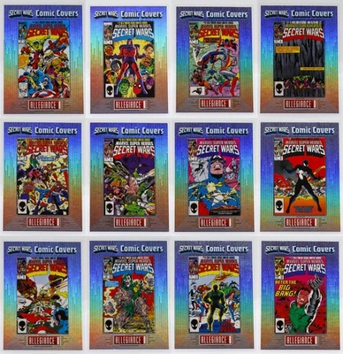 Comic Book Covers 2024 UD Marvel Allegiance Secret Wars 12-Card Set - Image 1 of 2