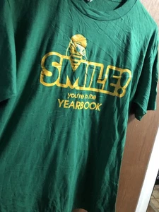Vintage Smile You’re In The Yearbook!Yearbook Logo T-shirt Size L - Picture 1 of 5