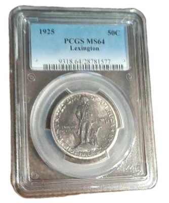 1925 Lexington 50C MS64 PCGS - Image 1 of 4