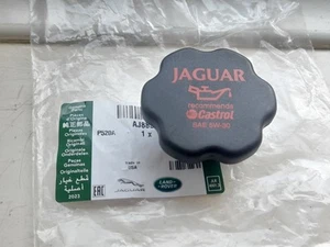 NEW GENUINE JAGUAR OIL FILLER CAP XK8 XK XF S-TYPE XK X350 XJ V8 ONLY - Picture 1 of 5