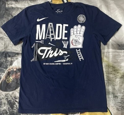 Nike Gonzaga University Men’s 2021 Regional Champions Small T-Shirt Final Four - Image 1 of 4