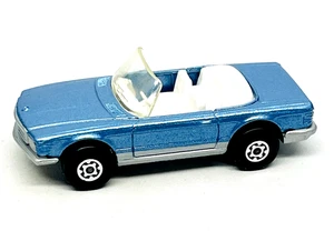 Matchbox Lesney Superfast 6 Mercedes Convertible in blue, Maltese wheels, mint! - Picture 1 of 3