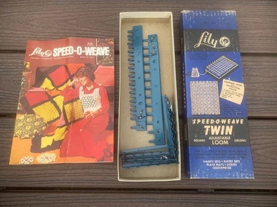 Telar ajustable de colección Lily Speed O Weave #817, oblongo o cuadrado, completo, lanzadera Foto 1 de 3