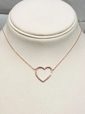 Marcello Pane girocollo in argento dorato con cuore-Gioielleria Ottaviani Roma - Immagine 1 di 3