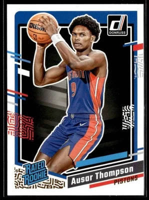 2023-24 Donruss Rated Rookie Ausar Thompson RC #228 TS1 - Image 1 of 2