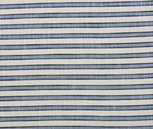 TELA A RAYAS DE RENDIMIENTO POR YARDA 54"W InsideOut® BALLARD DESIGNS BYARS BLUE - Imagen 1 de 6