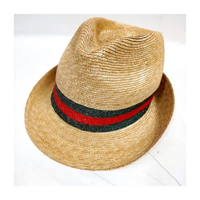 NO TARIFF Gucci Panama Hat Beiges Stroh 4485780 - Image 1 of 4