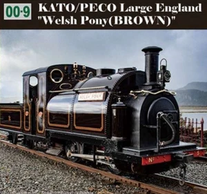 Kato Spur N 51-251D KATO/PECO (OO-9) große England Welsh Pony Dampflok - Bild 1 von 3