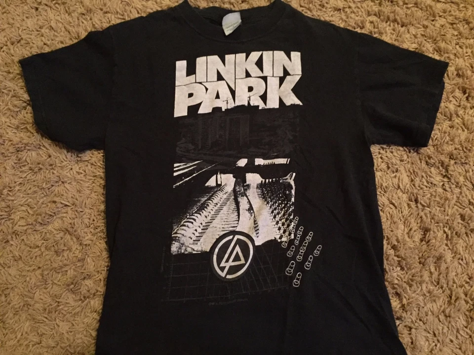 LINKIN PARK Camiseta Vintage Diseño Ciudad Adulto Pequeña Muy Usada Foto 1 de 1